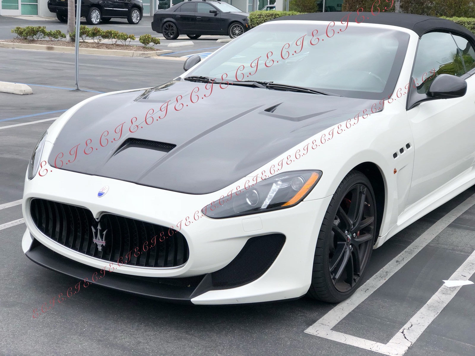 Maserati Gran turismo MC Convertible Coupe MC CARBON FIBER Engine Hood Bonnet FT