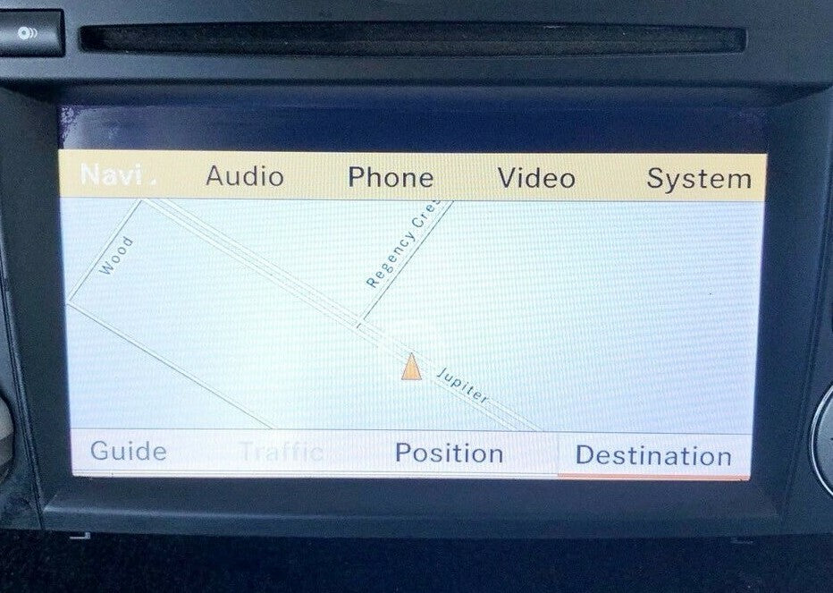OEM USA Mercedes W463 NTG2.5 G500 G550 G55 09~12 Navigation Comand Changer Radio