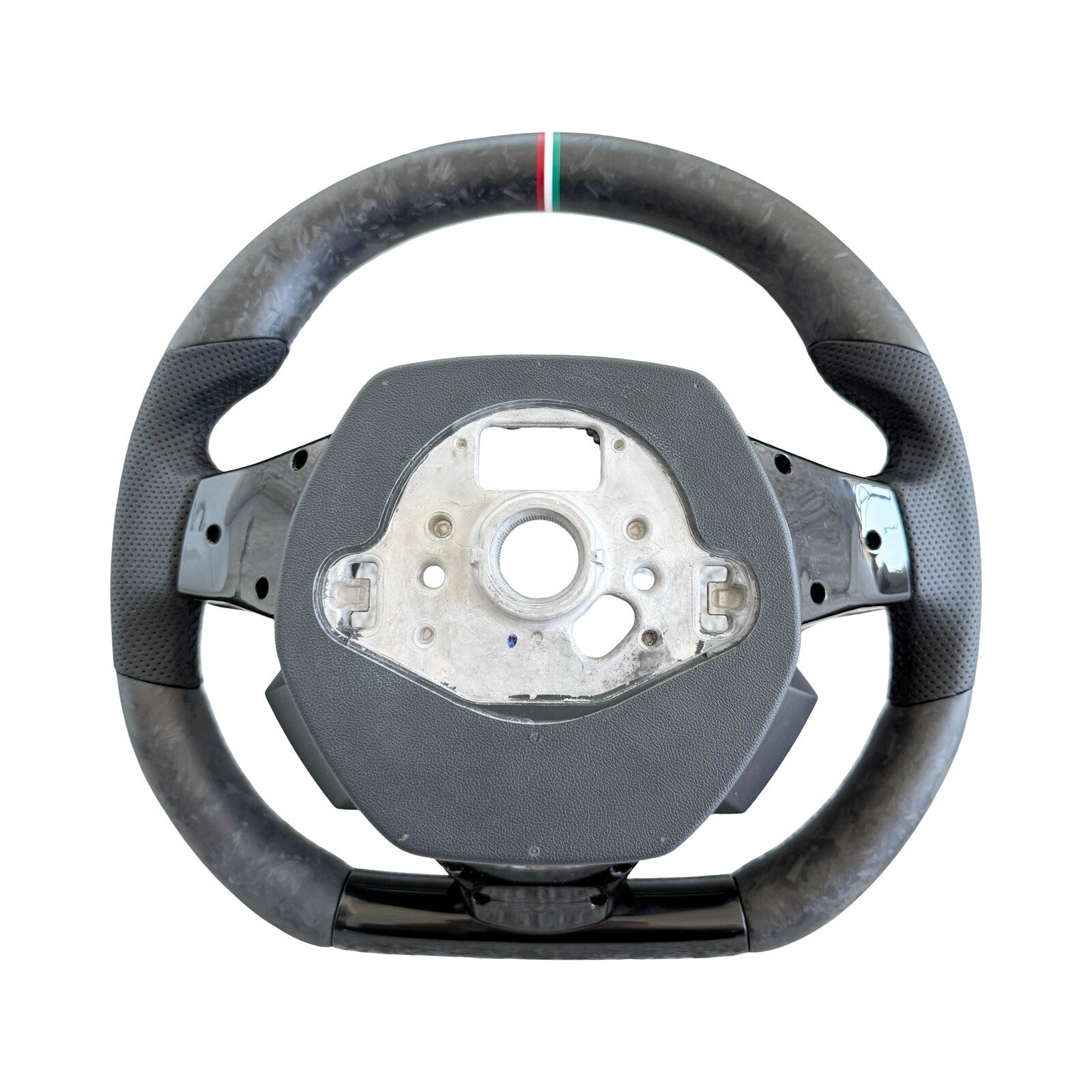 GENUINE OEM LAMBORGHINI HURACAN PERFORMANTE EVO STO FORGED CARBON STEERING WHEEL