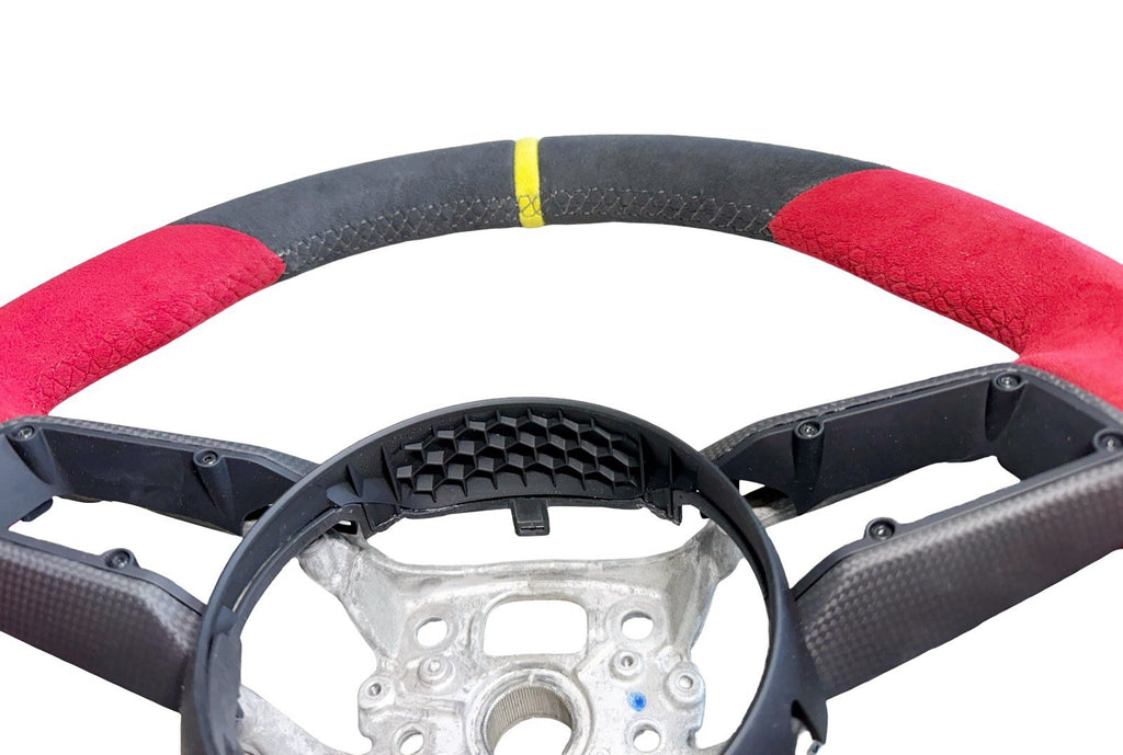 OEM Porsche 992 GT3 CARRERA GTS CAYENNE STEERING WHEEL ALCANTARA CARBON HEATED