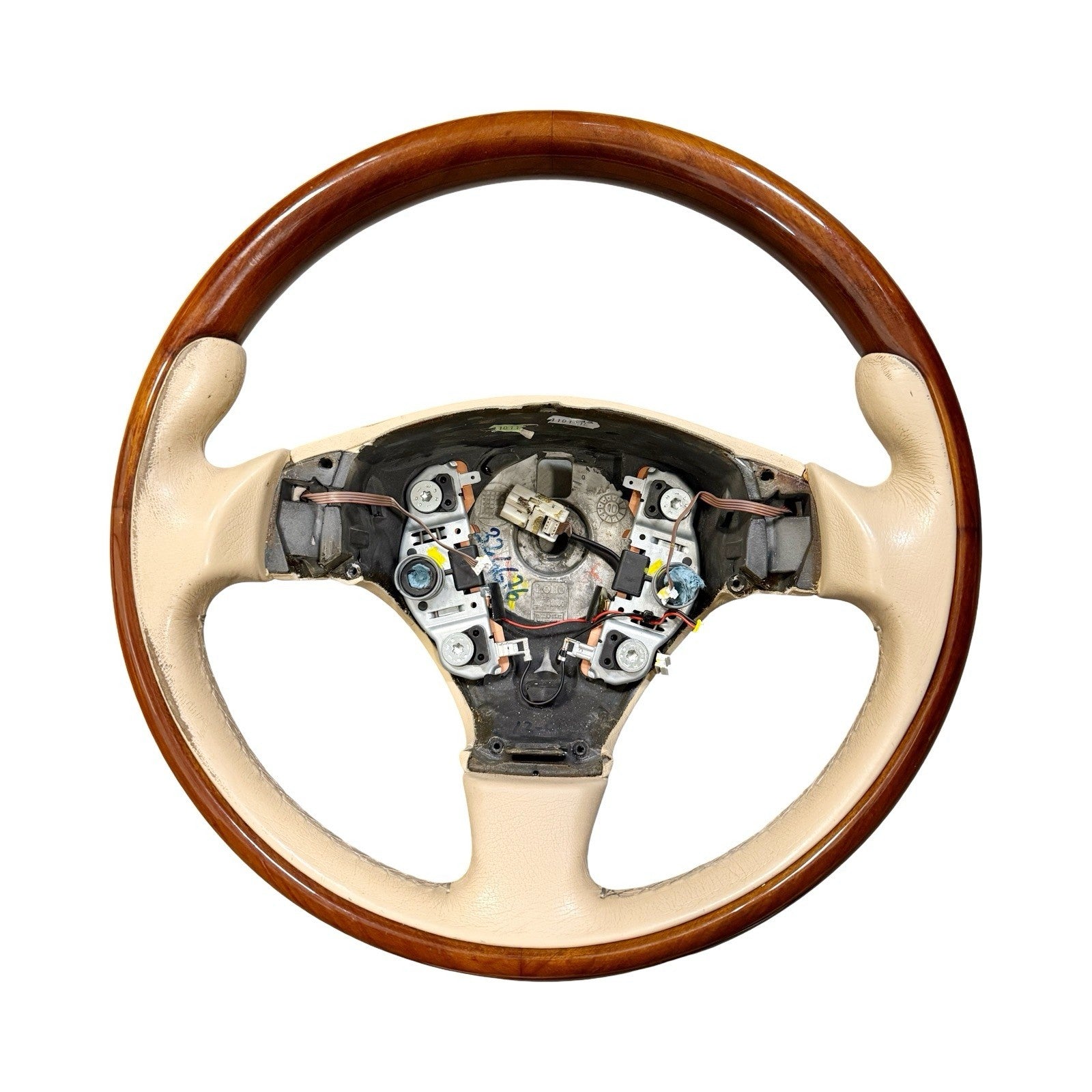 OEM 08-19 Maserati GranTurismo Quattroporte M145 Steering Wheel Mahogany Wood