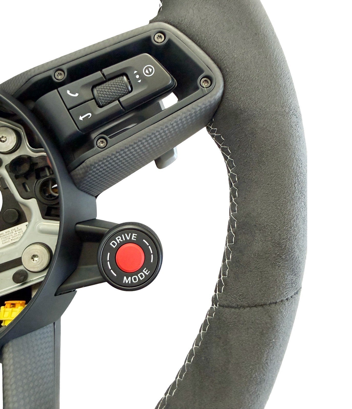 OEM Porsche 992 GT3 CARRERA GTS CAYENNE STEERING WHEEL ALCANTARA CARBON WHITE