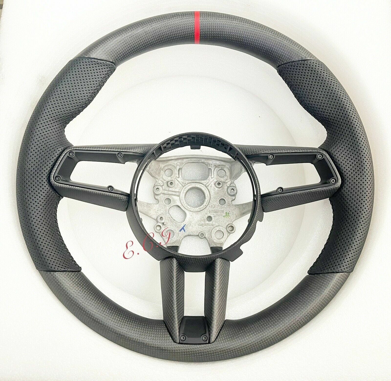 PRE-ORDER OEM Porsche 992 CARRERA GT3 MACAN TAYCAN CARBON FIBER STEERING WHEEL