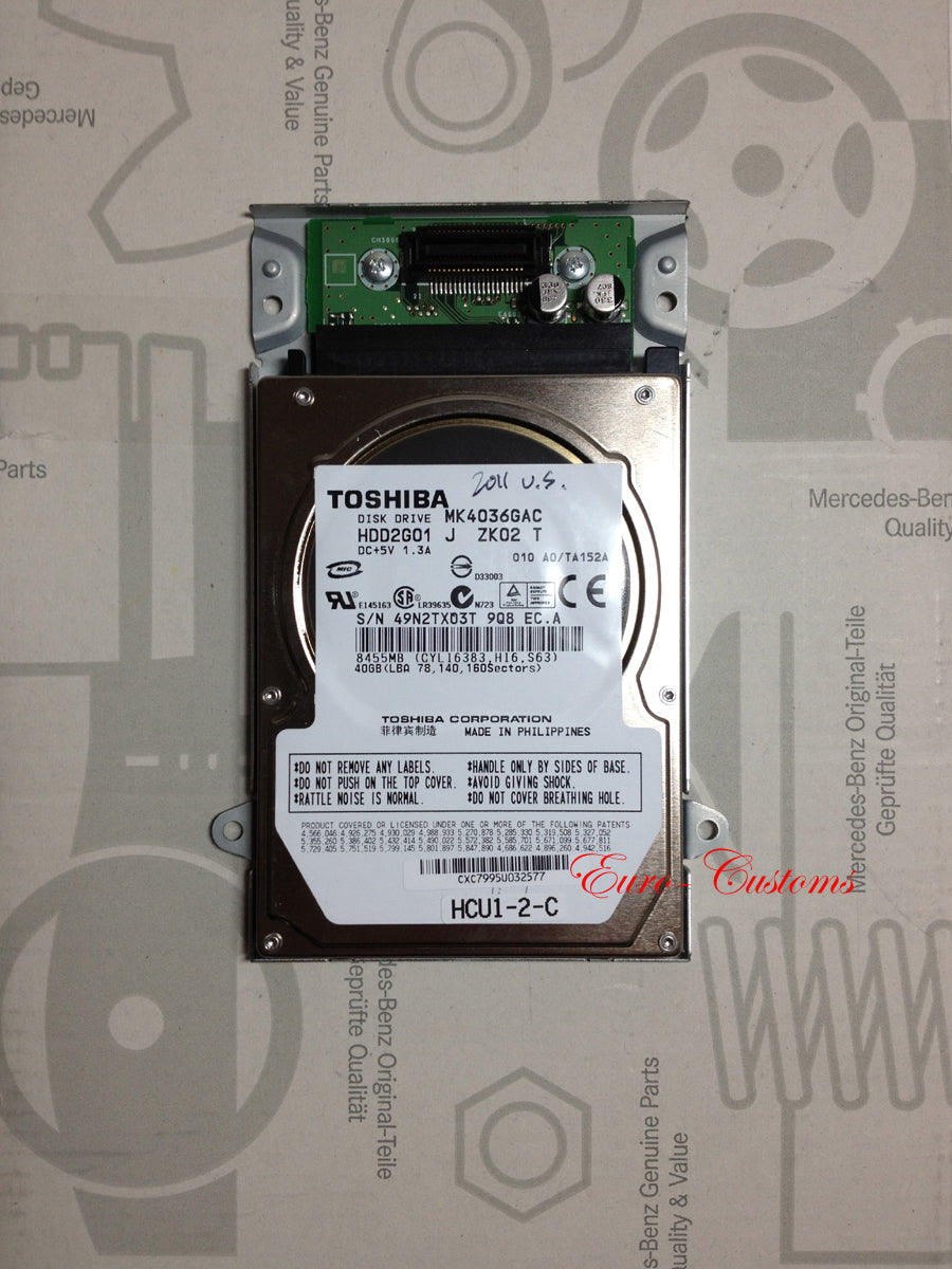 09~11 USA GENUINE Mercedes NTG2.5 E CLS ML GL R G SLK SL Navigation Hard Drive