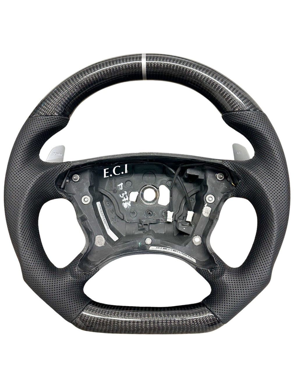 MERCEDES AMG BLACK SERIES STEERING WHEEL SL55 C63 E63 CLK63 G55 CLS + MODULE