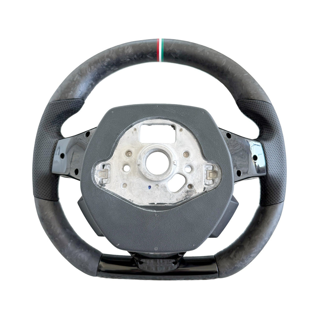 GENUINE OEM LAMBORGHINI HURACAN PERFORMANTE EVO STO FORGED CARBON STEERING WHEEL