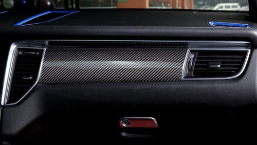 2014-2018 PORSCHE MACAN 95B TURBO FULL CARBON FIBER Dash Interior Trim SET