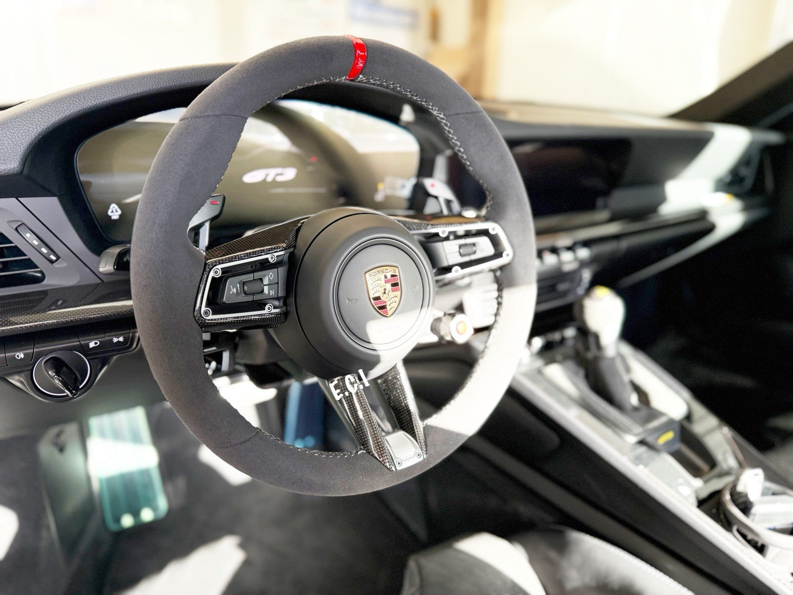 OEM PORSCHE 992 GT3 GT3RS GTS CARRERA T ALCANTARA STEERING WHEEL CARBON FIBER