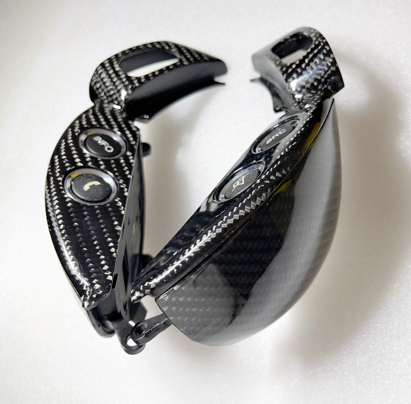 OEM GENUINE Maserati Granturismo MC STEERING WHEEL SWITCH BUTTON CARBON FIBER