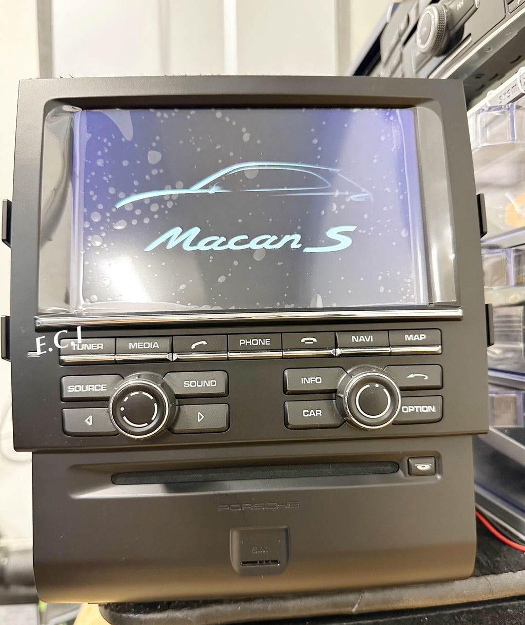 14~16 OEM 95B Porsche MACAN S TURBO GTS PCM3.1 Single Navigation Radio XM TUNER