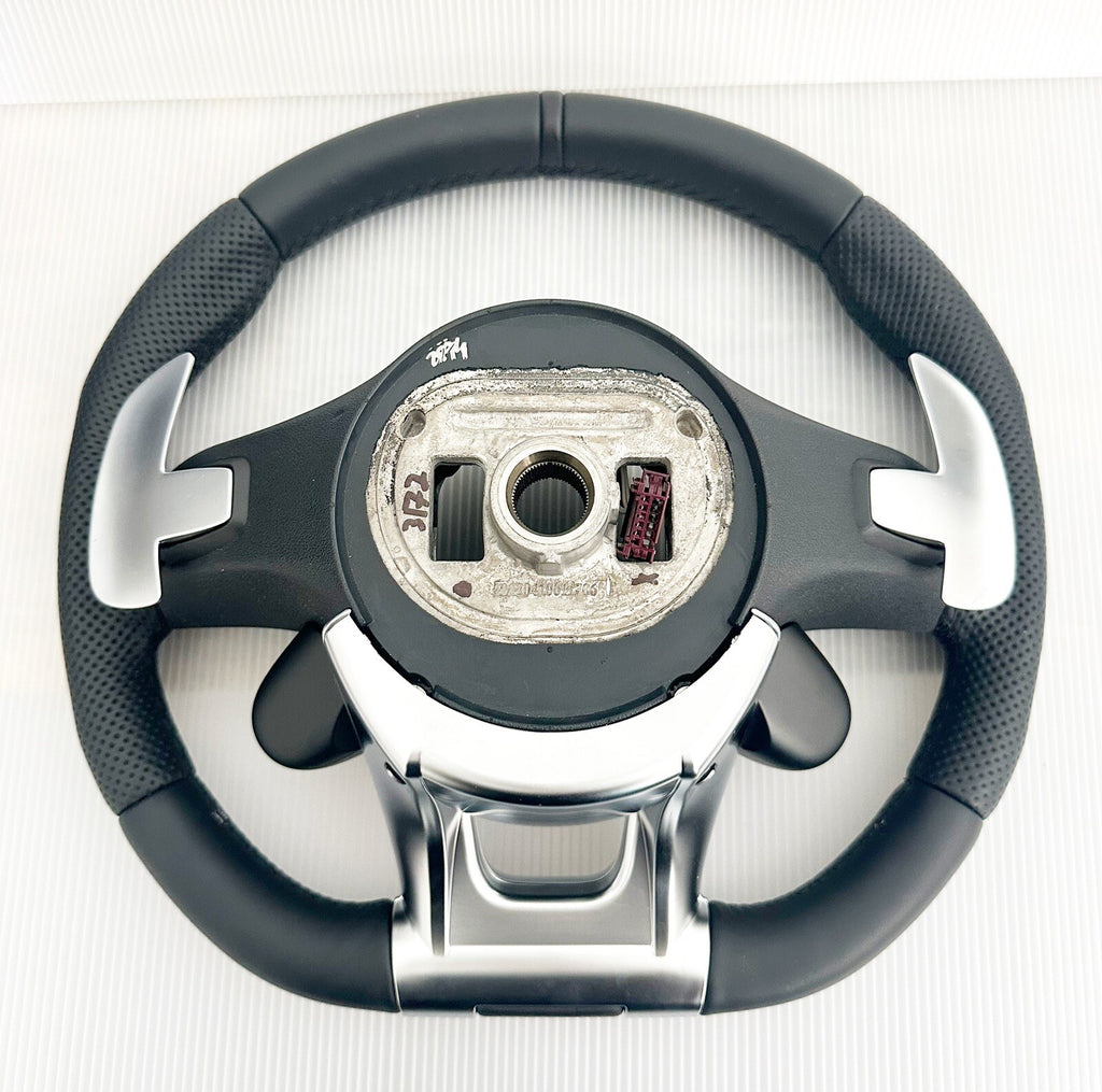 OEM 19~24 MERCEDES AMG G63 C63 E63 GT S63 CLS63 GLE LEATHER DIALS STEERING WHEEL