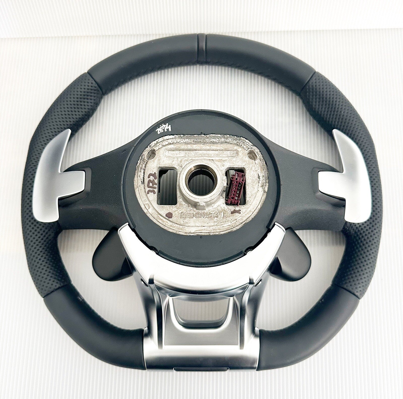 OEM 19~24 MERCEDES AMG G63 C63 E63 GT S63 CLS63 GLE LEATHER DIALS STEERING WHEEL