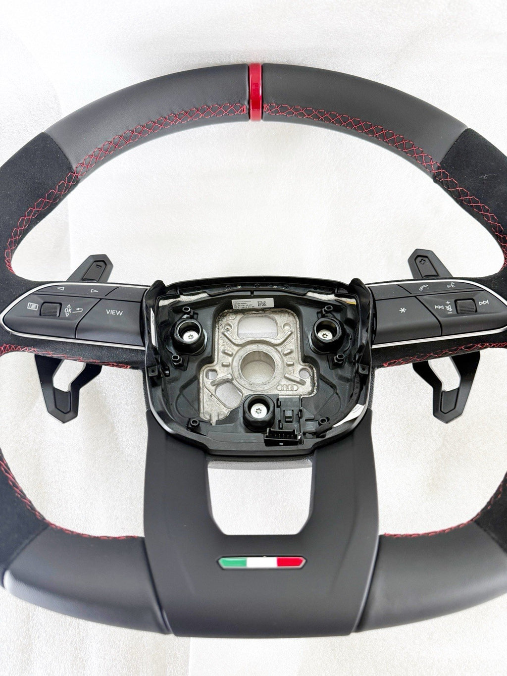 GENUINE LAMBORGHINI URUS S SE PERFORMANTE  ALCANTARA STEERING WHEEL RED STITCH