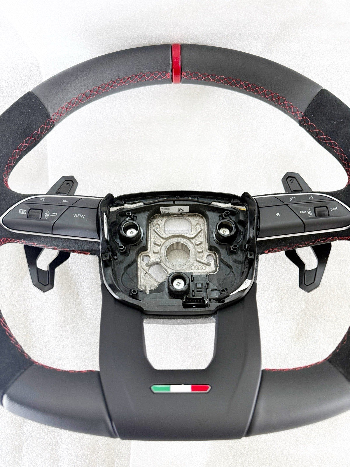 GENUINE LAMBORGHINI URUS S SE PERFORMANTE  ALCANTARA STEERING WHEEL RED STITCH
