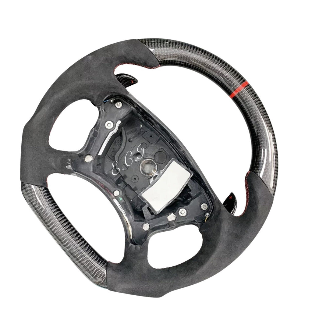 MERCEDES AMG BLACK SERIES STEERING WHEEL SL55 C63 E63 CLK63 G55 CLS CARBON FIBER