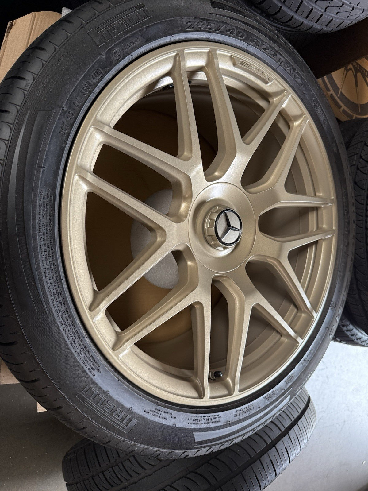 2025 OEM MERCEDES AMG G63 G550 RIMS 22 INCH WHEELS TIRES 13~25 A4634012000 W TPM