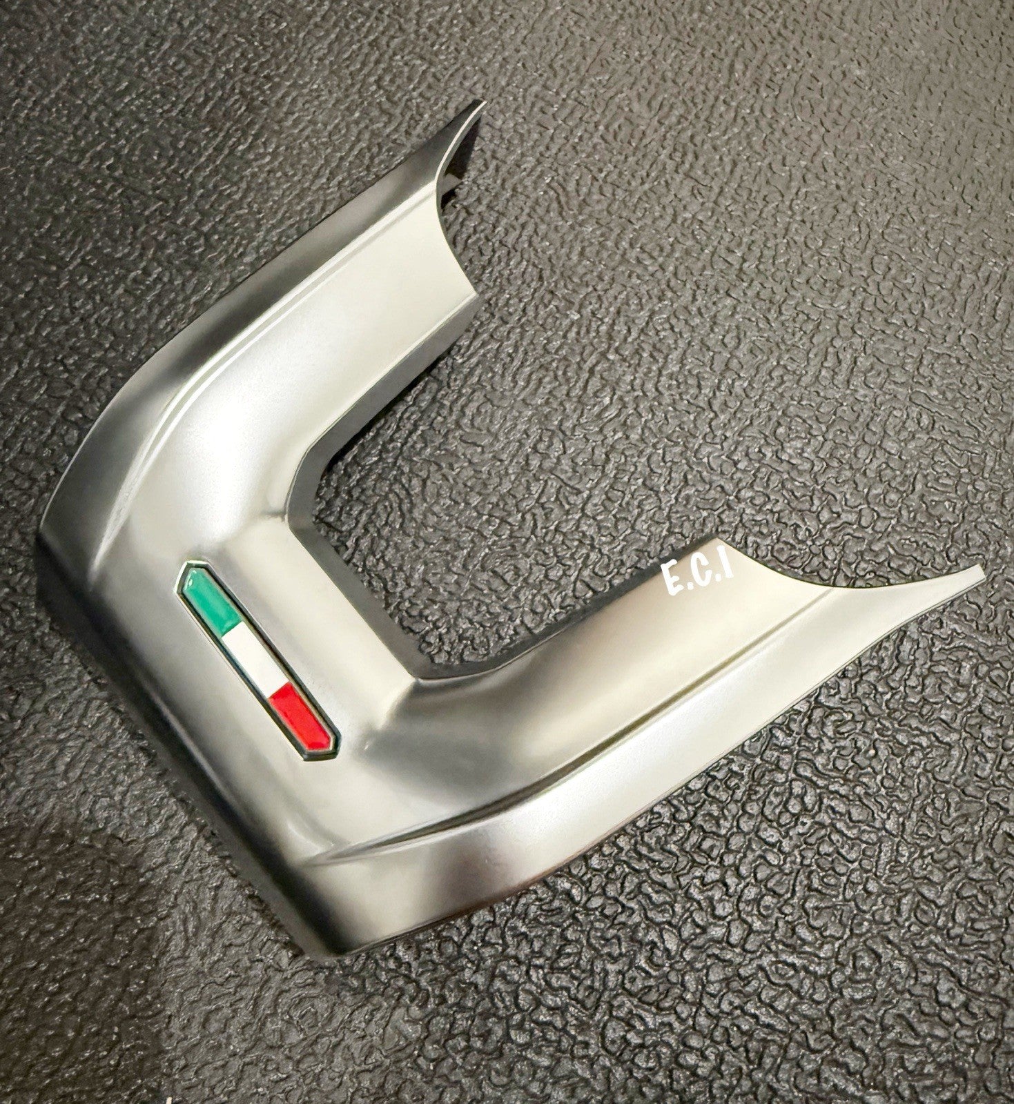 2019-2026 Genuine OEM Lamborghini URUS Chrome steering wheel bottom U trim