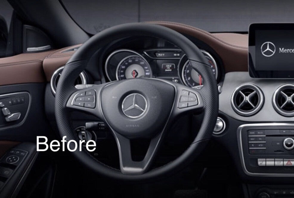 GENUINE MERCEDES GLE350 GLE550 GLS450 GLS550 CLS350 E PIANO BLACK STEERING WHEEL