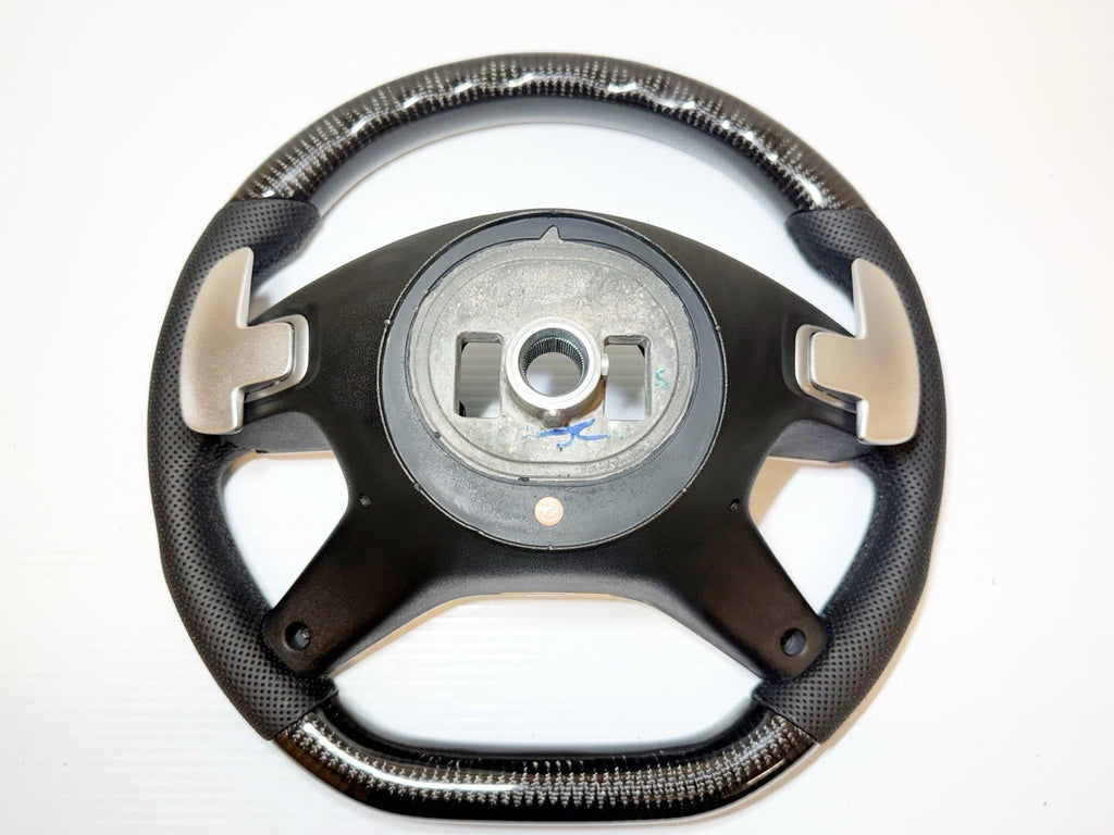 OEM MERCEDES AMG 13~18 G65 G63 ML63 GL63 G550 BLACK CARBON FIBER STEERING WHEEL