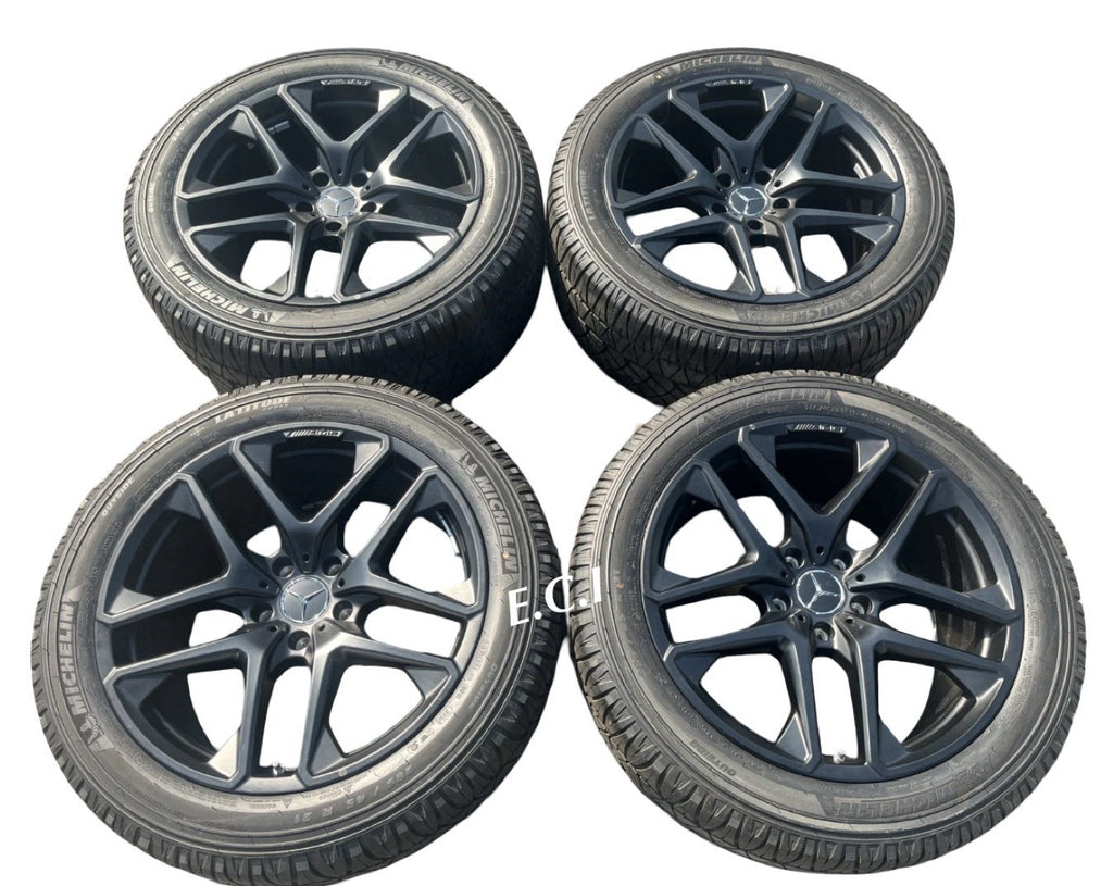 2025 OEM MERCEDES AMG RIMS TIRES G63 G550 G55 G WAGON 21 G65 WHEELS BLACK