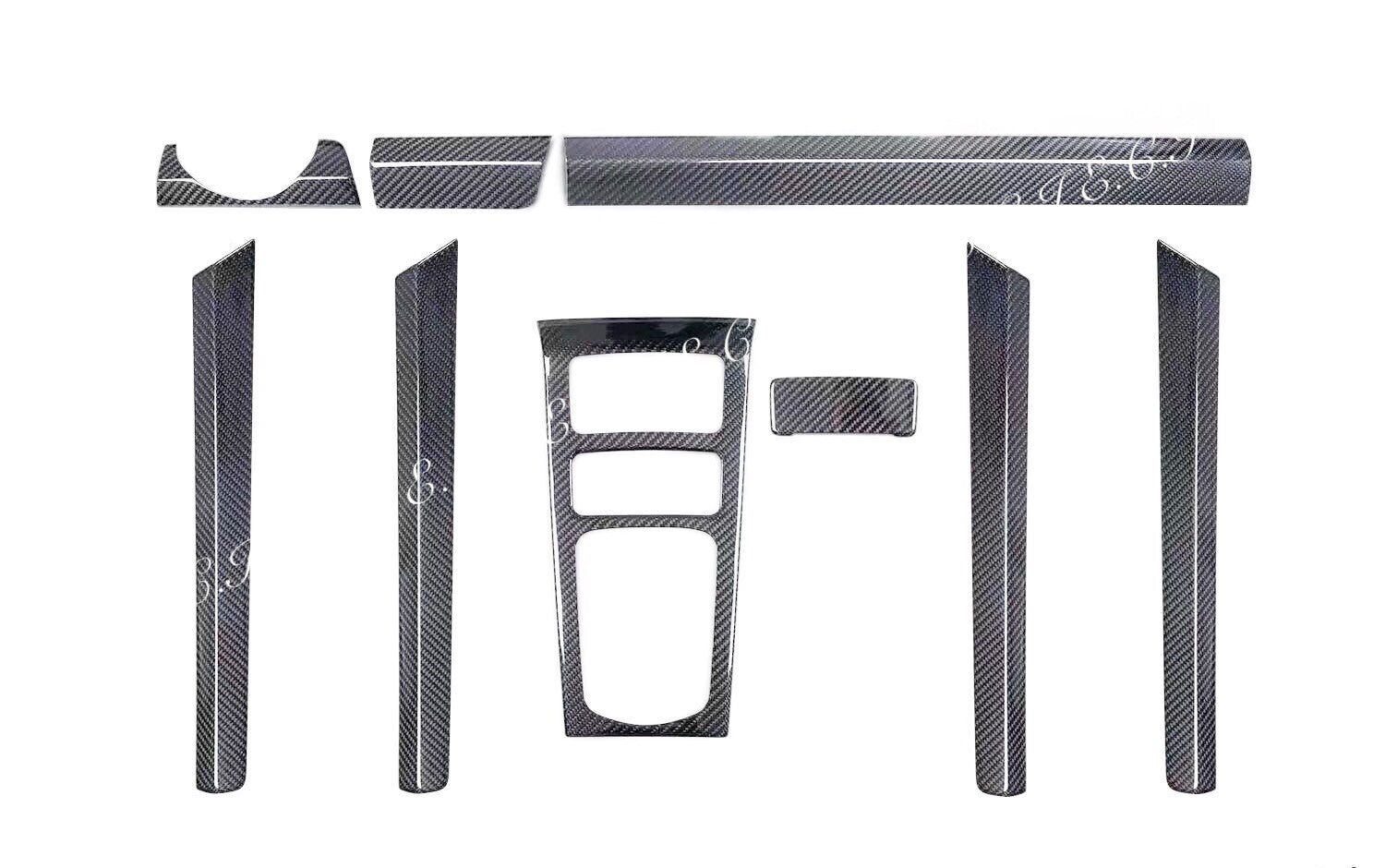 2011-2017 PORSCHE CAYENNE 958 TURBO FULL CARBON FIBER Dash Interior Trim SET
