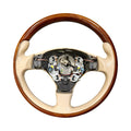 OEM 08-19 Maserati GranTurismo Quattroporte M145 Steering Wheel Mahogany Wood