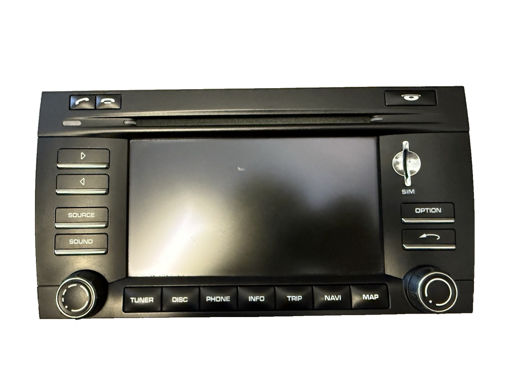 OEM 09 10 Porsche 95564297000 Cayenne S Turbo PCM3 Touch Screen HD Navigation XM