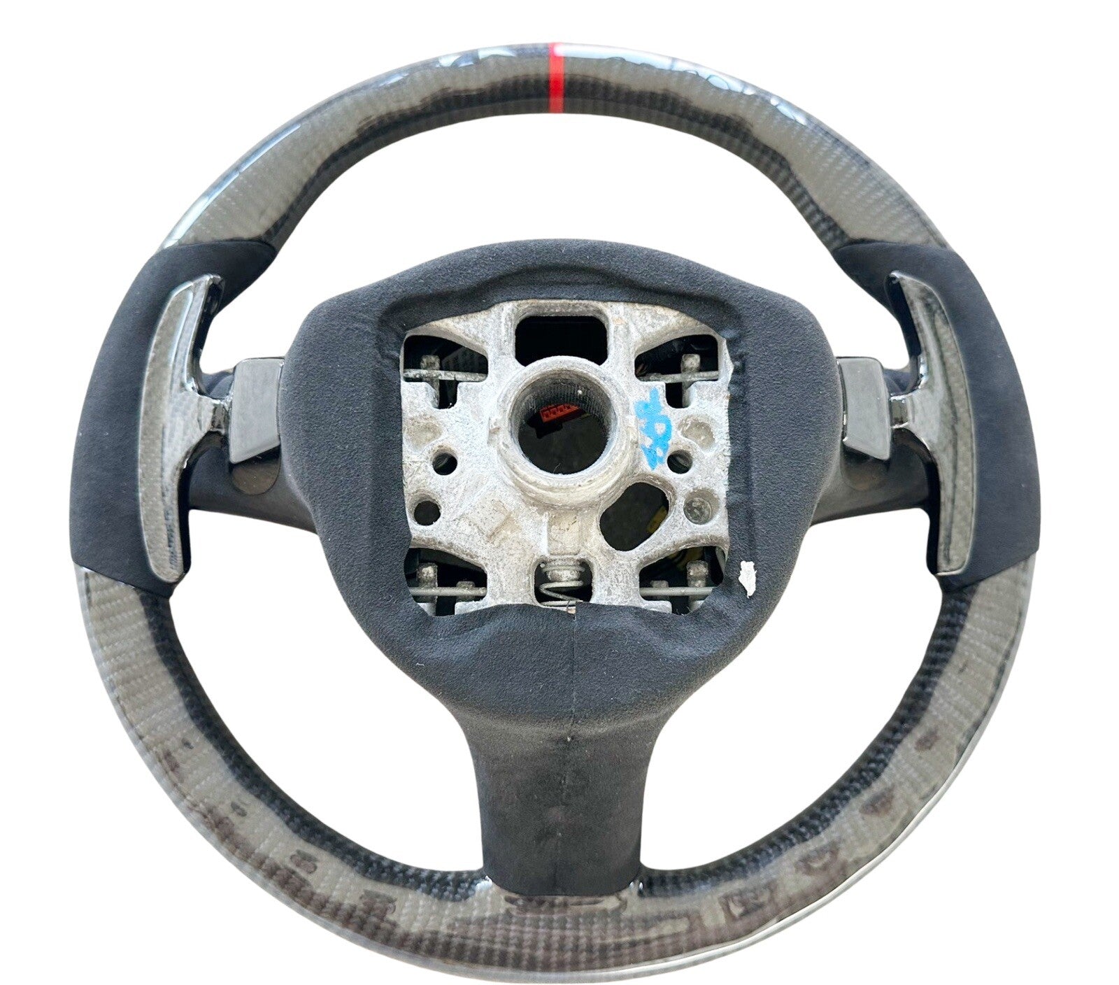 OEM PORSCHE 991 CAYENNE 970 PANAMERA BOXSTER CAYMAN CARBON FIBER STEERING WHEEL