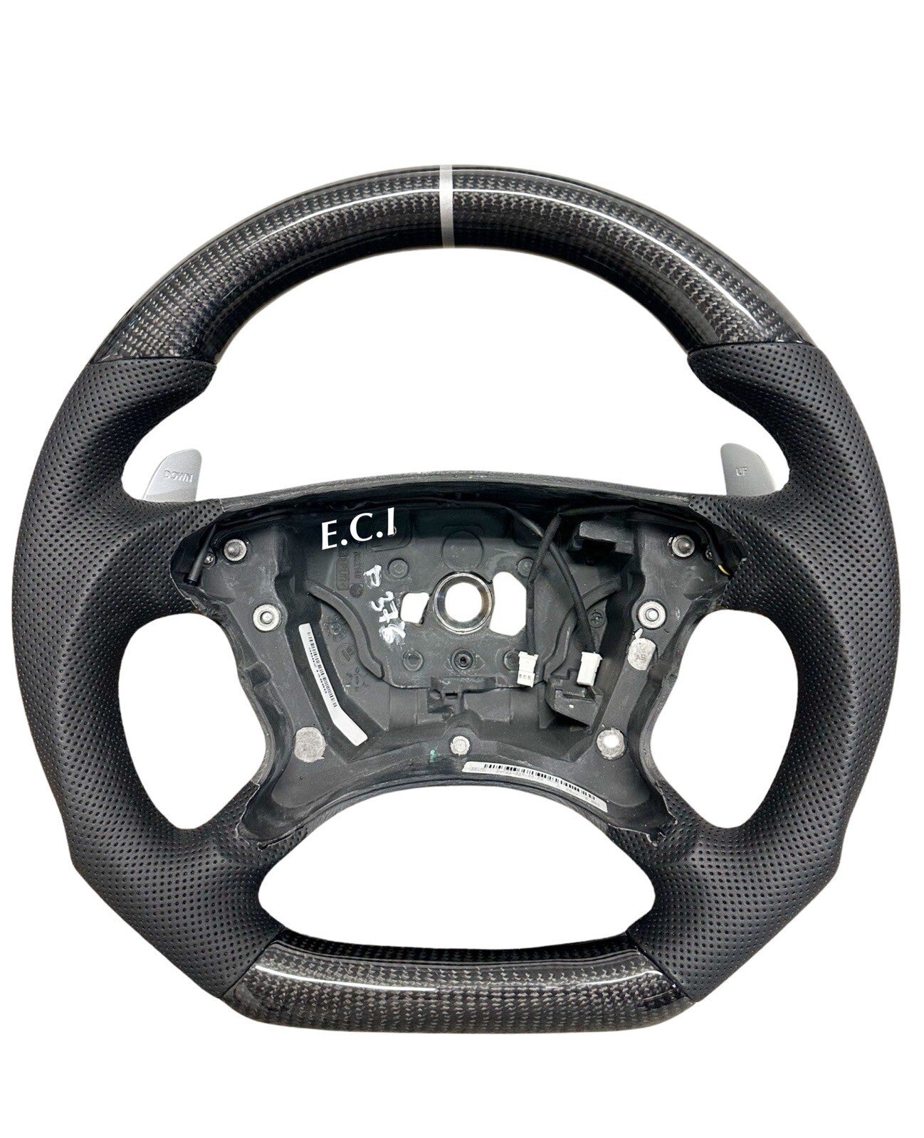 MERCEDES AMG BLACK SERIES STEERING WHEEL SL55 C63 E63 CLK63 G55 CLS + MODULE