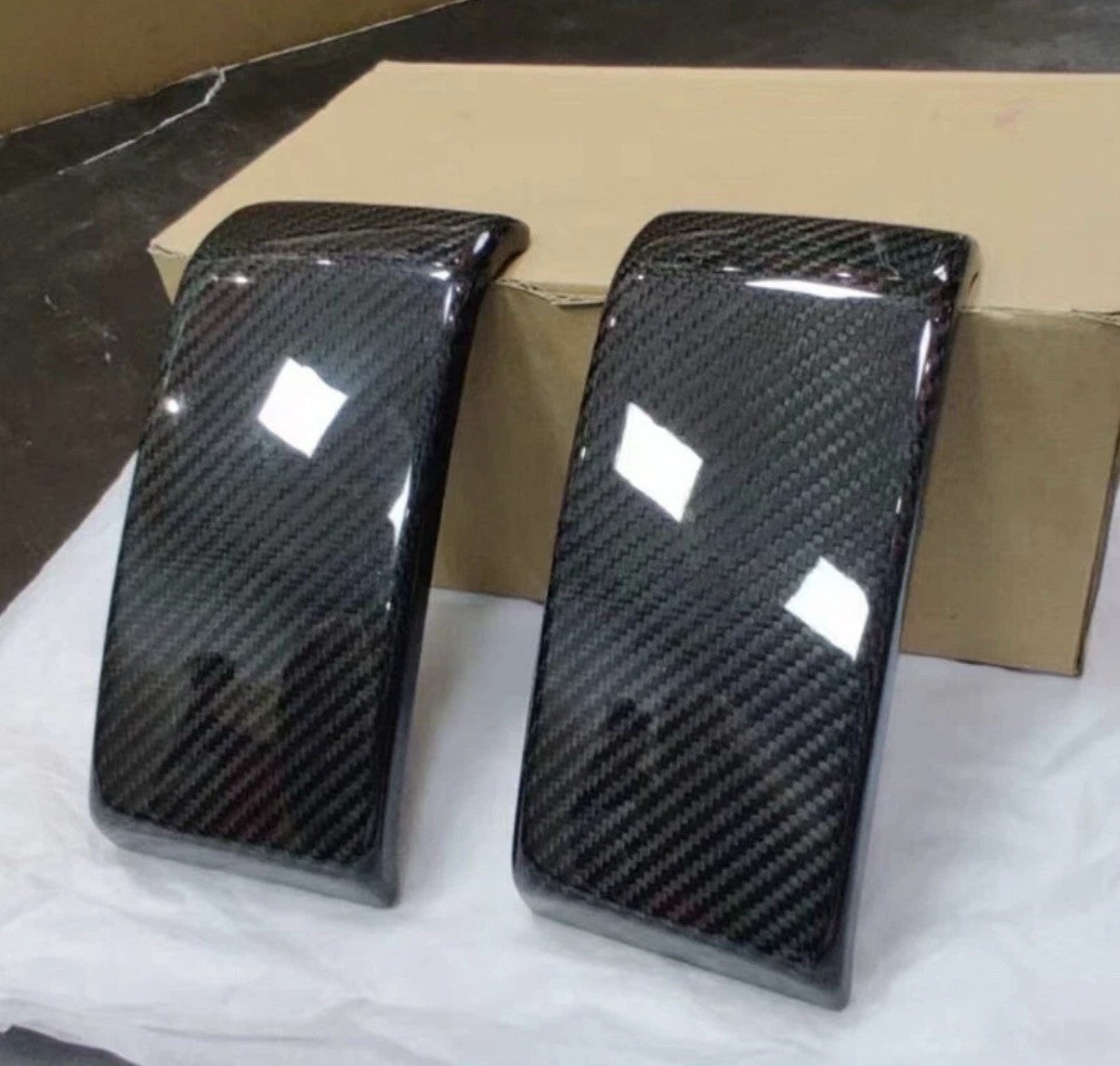 $395 Mercedes 2019~2024 G63 AMG Front Bumper Lip Carbon Fiber W463A
