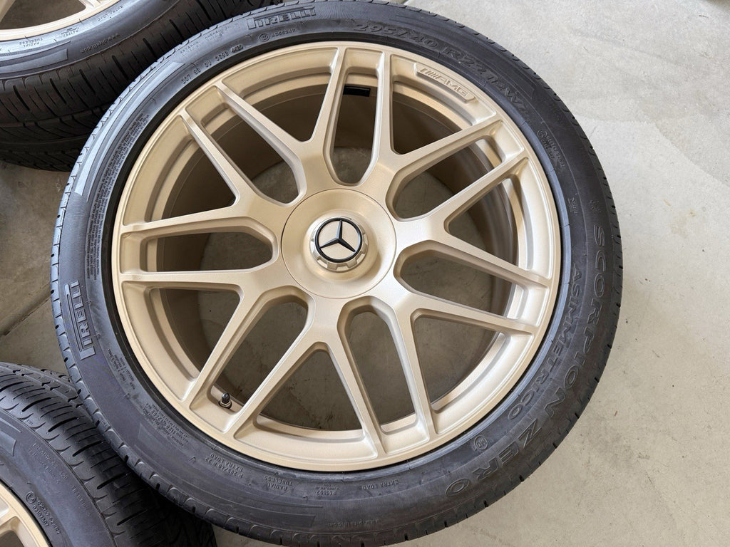 2025 OEM MERCEDES AMG G63 G550 RIMS 22 INCH WHEELS TIRES 13~25 A4634012000 W TPM