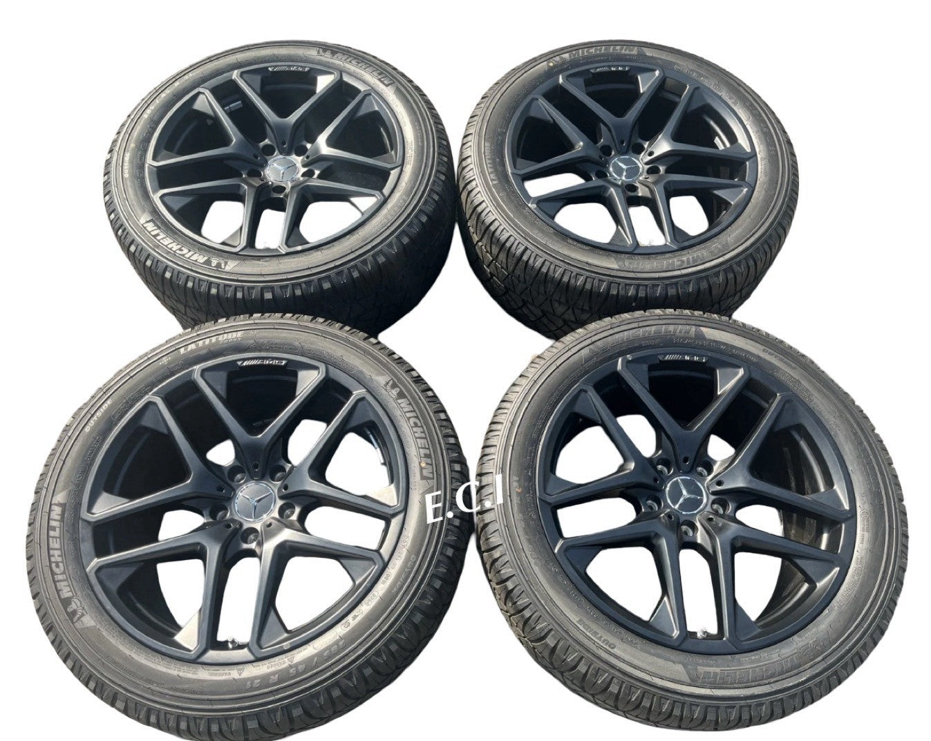 2025 OEM MERCEDES AMG RIMS TIRES G63 G550 G55 G WAGON 21 G65 WHEELS BLACK