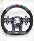 GENUINE LAMBORGHINI URUS S SE PERFORMANTE ALCANTARA STEERING WHEEL GREEN HEATED