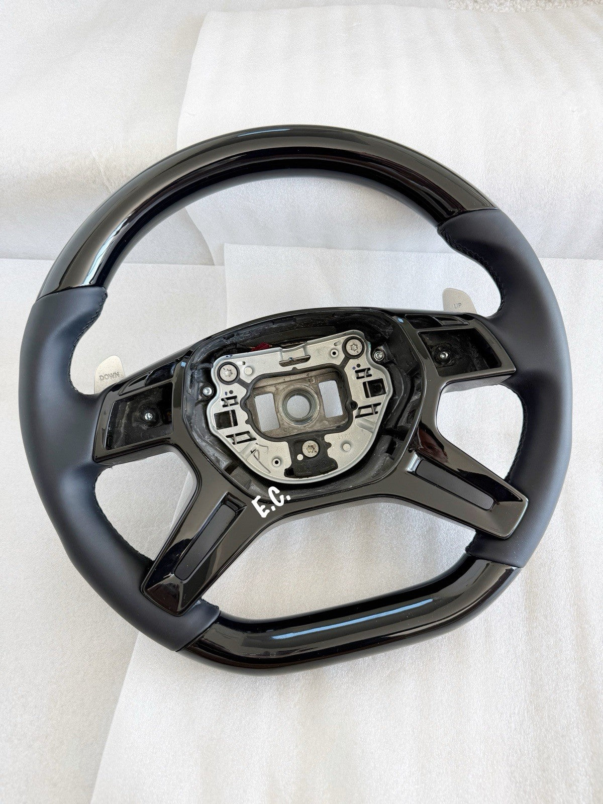 OEM MERCEDES AMG 13~18 G63 ML63 GL63 G550 G65 PIANO BLACK NEW STEERING WHEEL