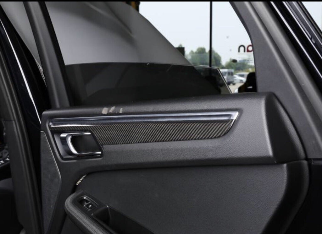2014-2018 PORSCHE MACAN 95B TURBO FULL CARBON FIBER Dash Interior Trim SET