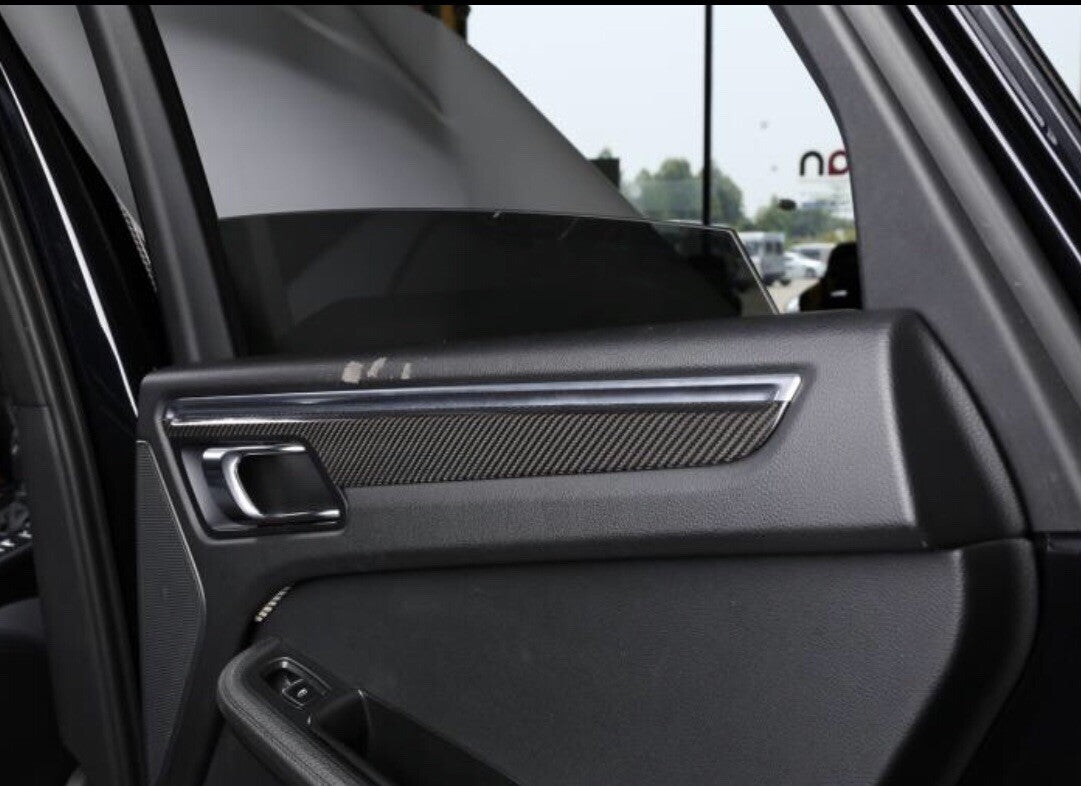 2014-2018 PORSCHE MACAN 95B TURBO FULL CARBON FIBER Dash Interior Trim SET