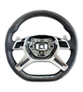 OEM MERCEDES AMG 13~18 G65 G63 ML63 GL63 G550 BLACK CARBON FIBER STEERING WHEEL