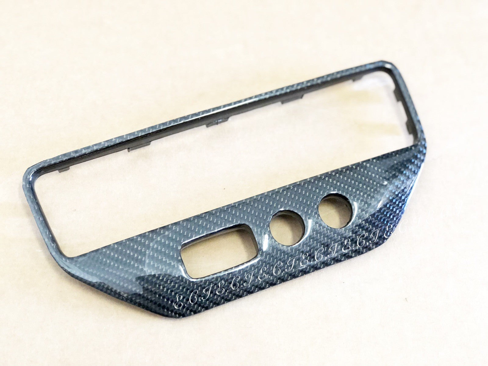 OEM Maserati Granturismo MC Center Dash AIR Control Panel Trim CARBON FIBER NEW
