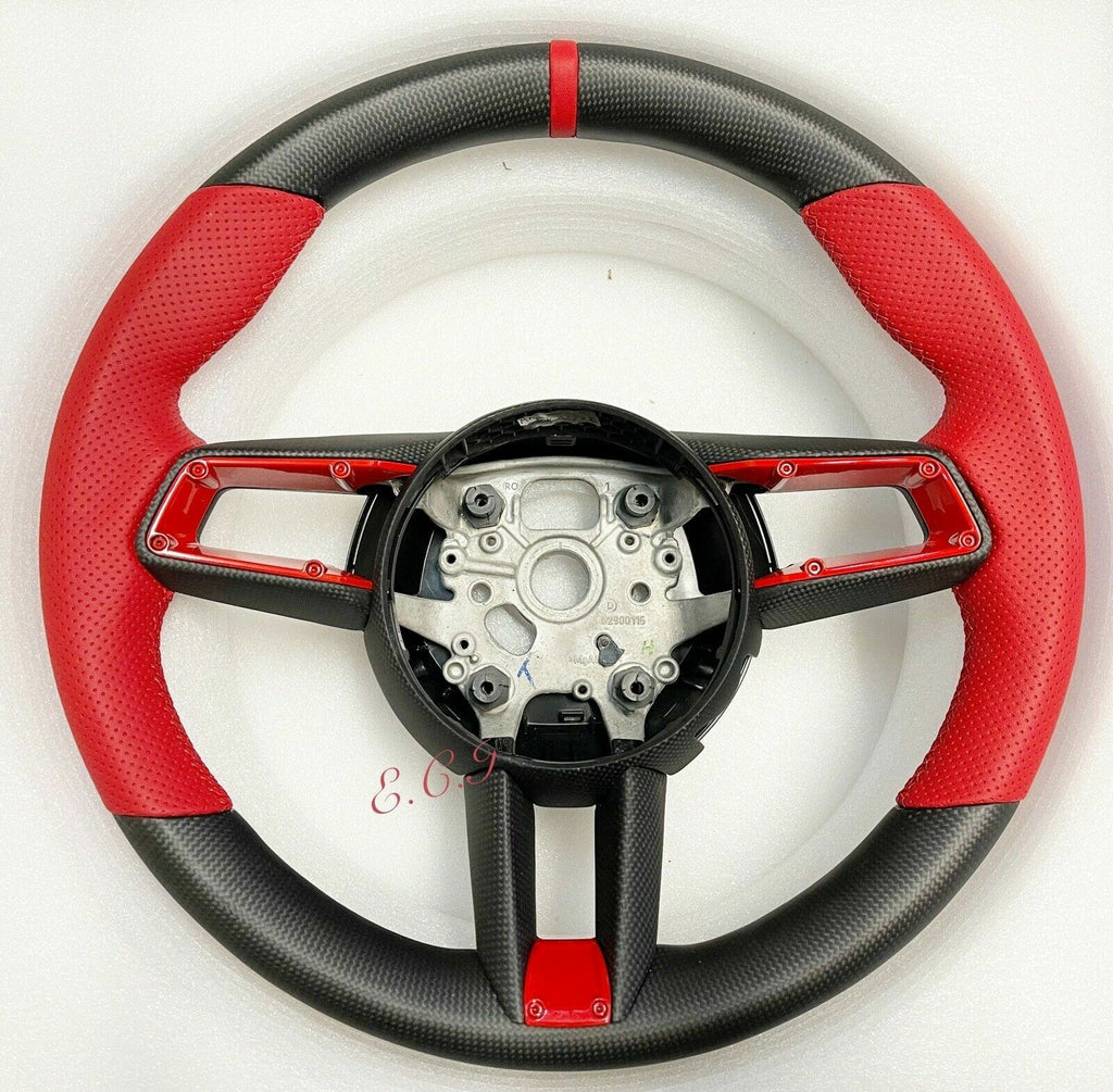 PRE-ORDER OEM Porsche 992 CARRERA GT3 MACAN TAYCAN CARBON FIBER STEERING WHEEL