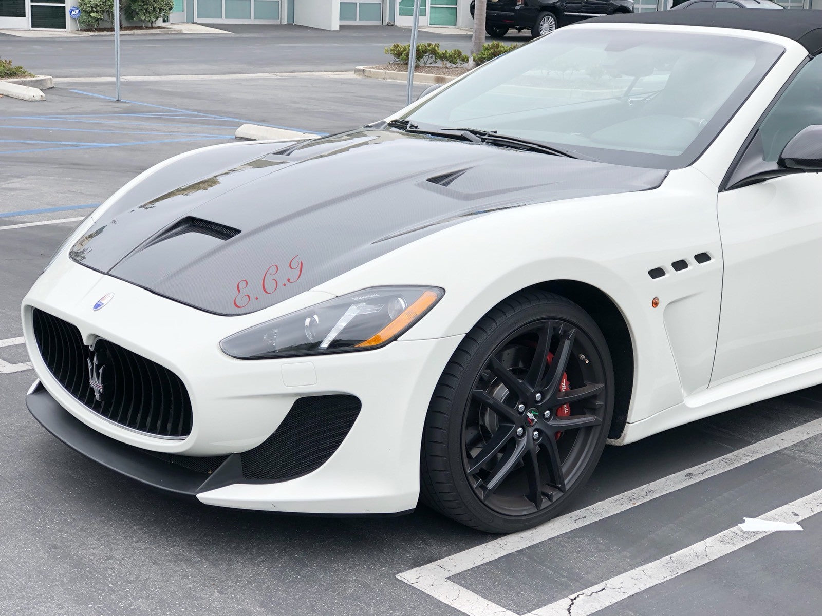 Maserati Gran turismo MC Convertible Coupe MC CARBON FIBER Engine Hood Bonnet FT