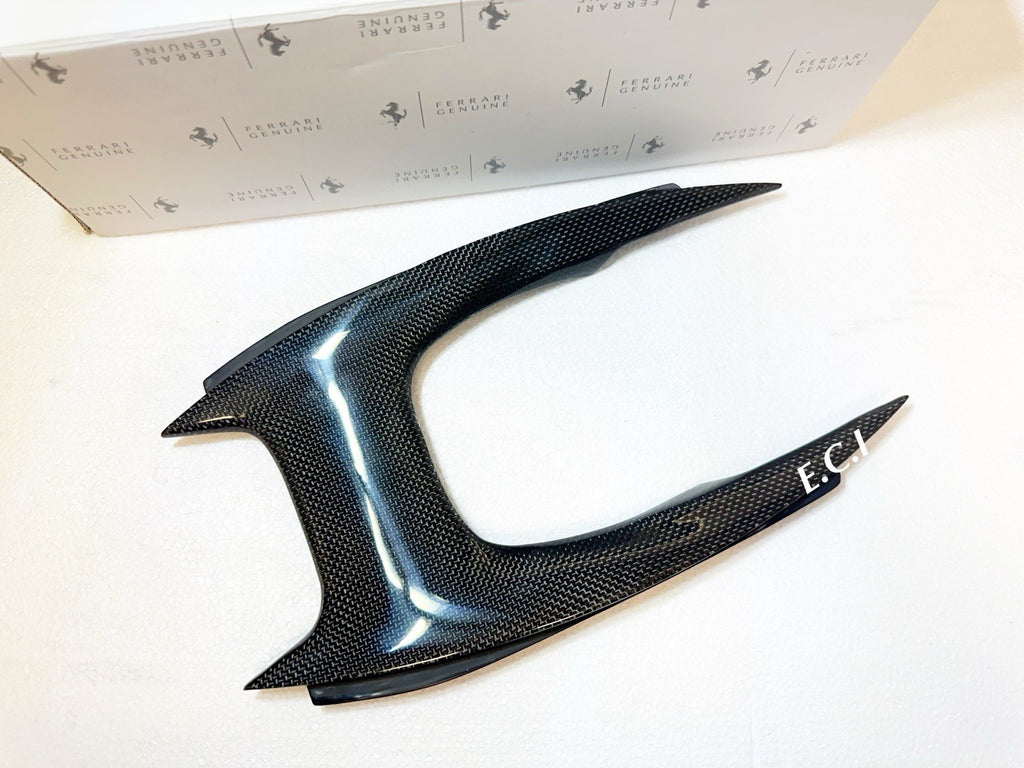 OEM Ferrari F164 Portofino M Carbon Fiber Center Console Upper Cup Holder Panel