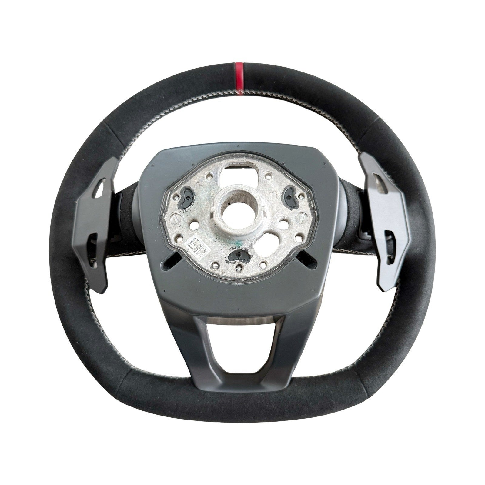 2027 OEM LAMBORGHINI URUS SE ALCANTARA X CARBON PERFORMANTE STEERING WHEEL WHITE