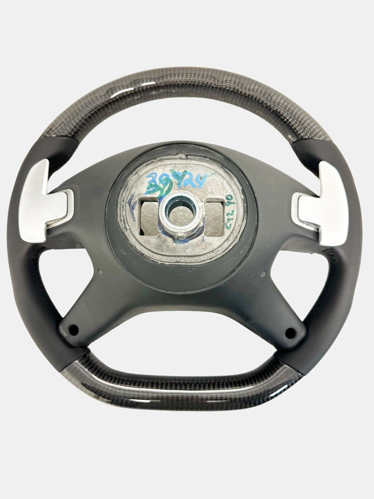 OEM MERCEDES AMG 13~18 G65 G63 ML63 GL63 G550 BLACK CARBON FIBER STEERING WHEEL