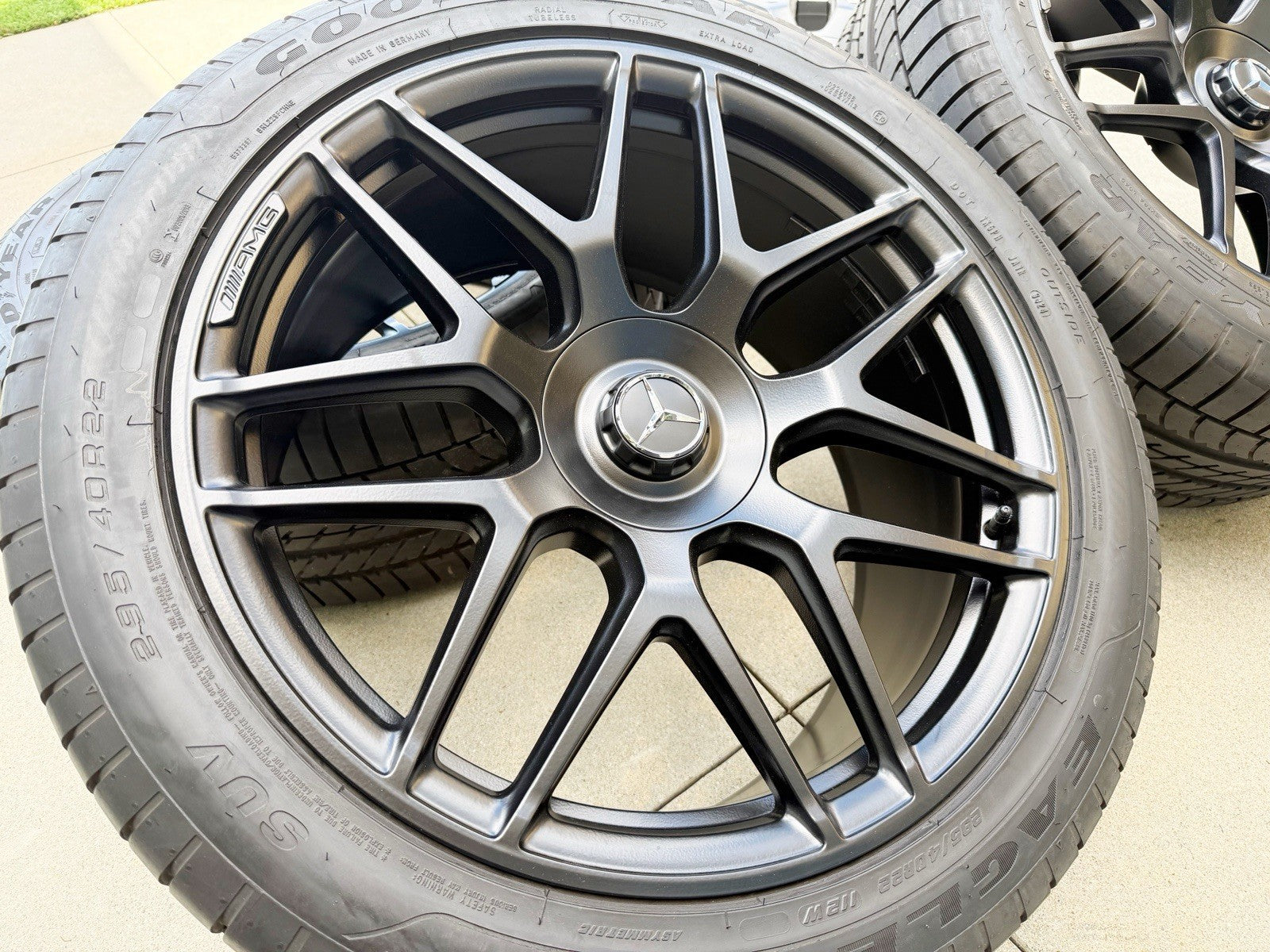 2026 OEM MERCEDES AMG G63 G550 RIMS 22 INCH WHEELS TIRES 13~25 A4634012000 W TPM