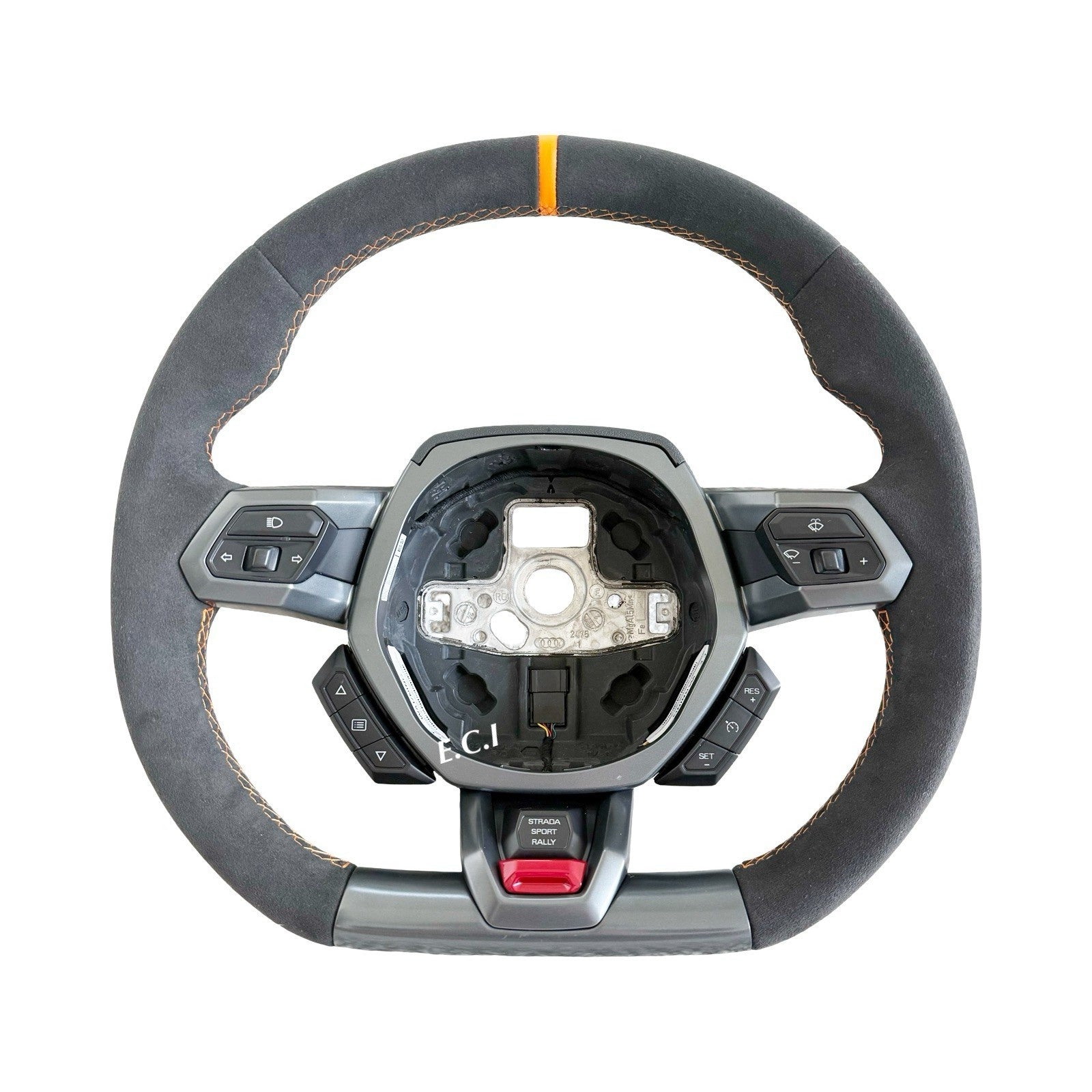 ORA GENUINE OEM LAMBORGHINI HURACAN PERFORMANTE EVO STO ALCANTARA STEERING WHEEL