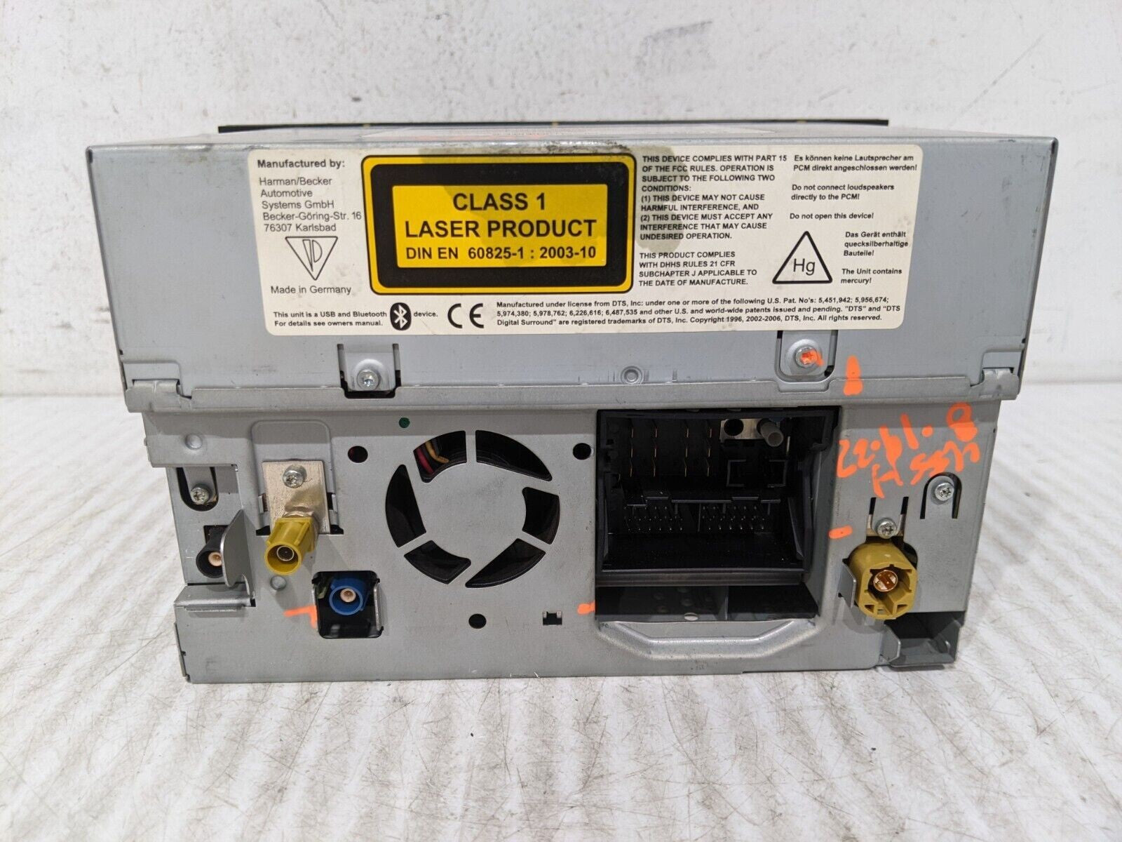 09-12 OEM 997 Porsche 911 CARRERA CAYMAN BOXSTER PCM3 Navigation Radio XM 6 DISC
