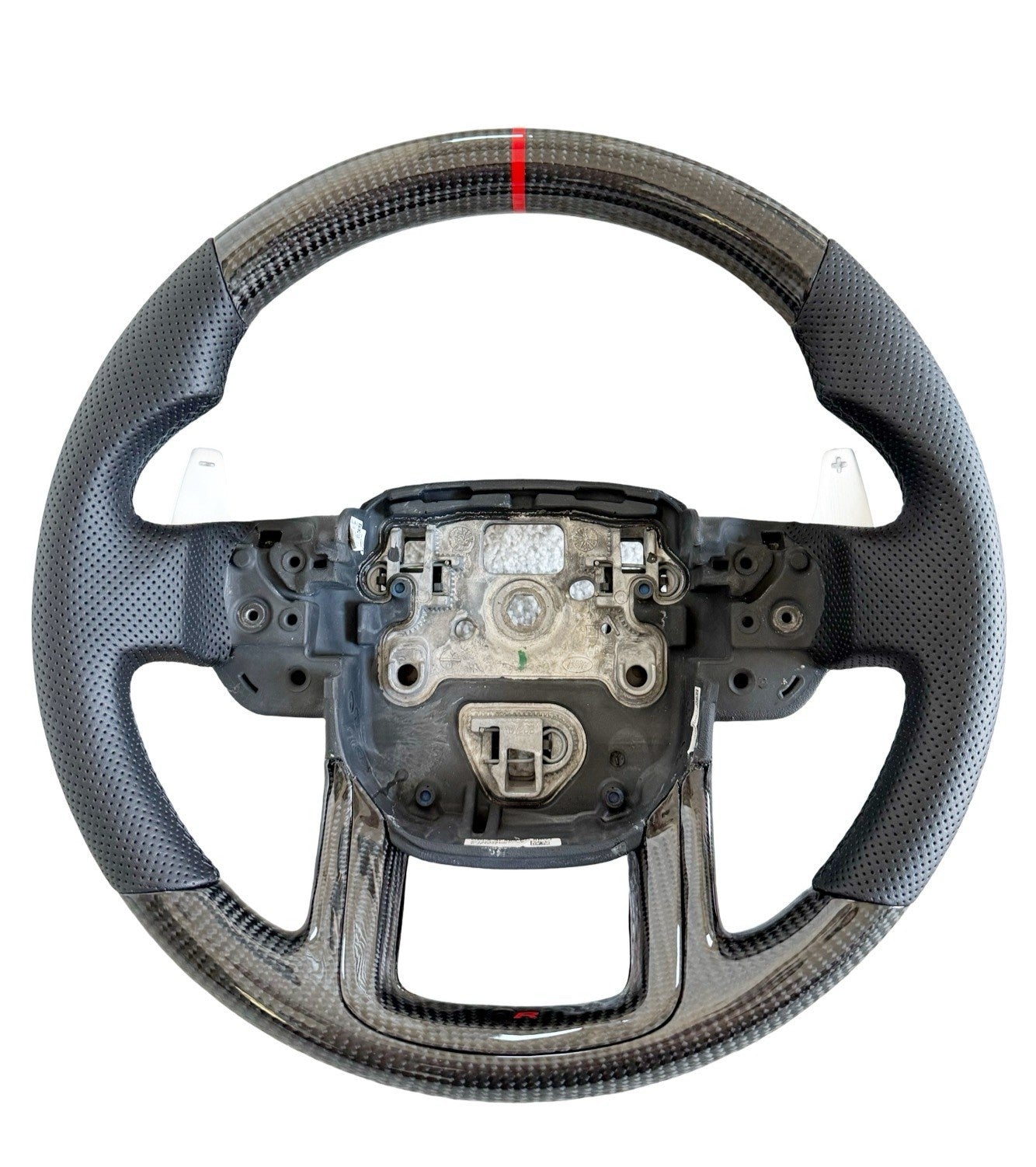 2013~2022 OEM RANGE ROVER SPORT SVR SUPERCHARGED CARBON FIBER STEERING WHEEL 494