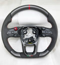 GENUINE LAMBORGHINI Revuelto Temerario ALCANTARA CARBON FIBER STEERING WHEEL RED