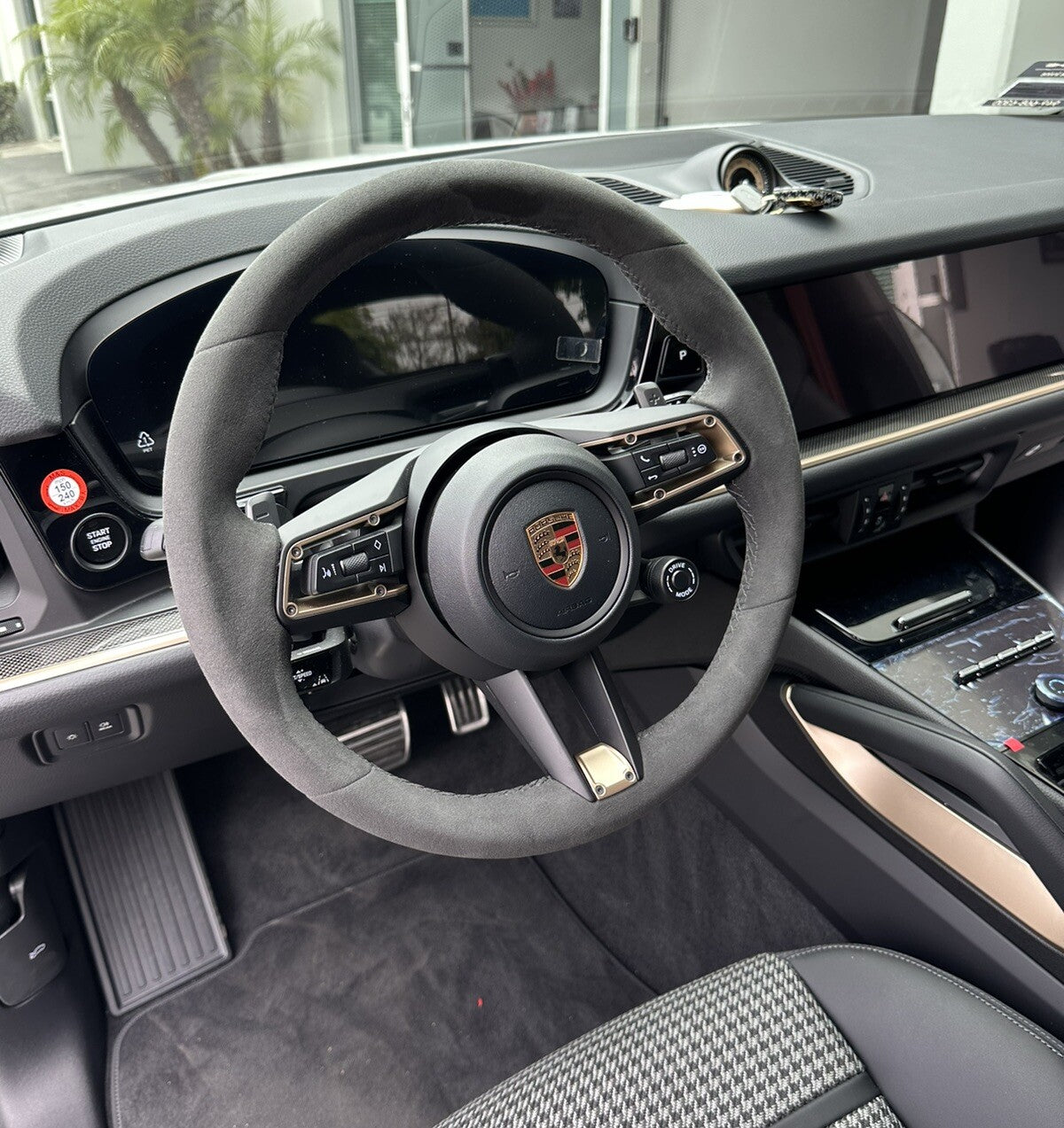 OEM PORSCHE 992 GT3 GT3RS CARRERA CAYENNE TAYCAN ALCANTARA STEERING WHEEL HEAT