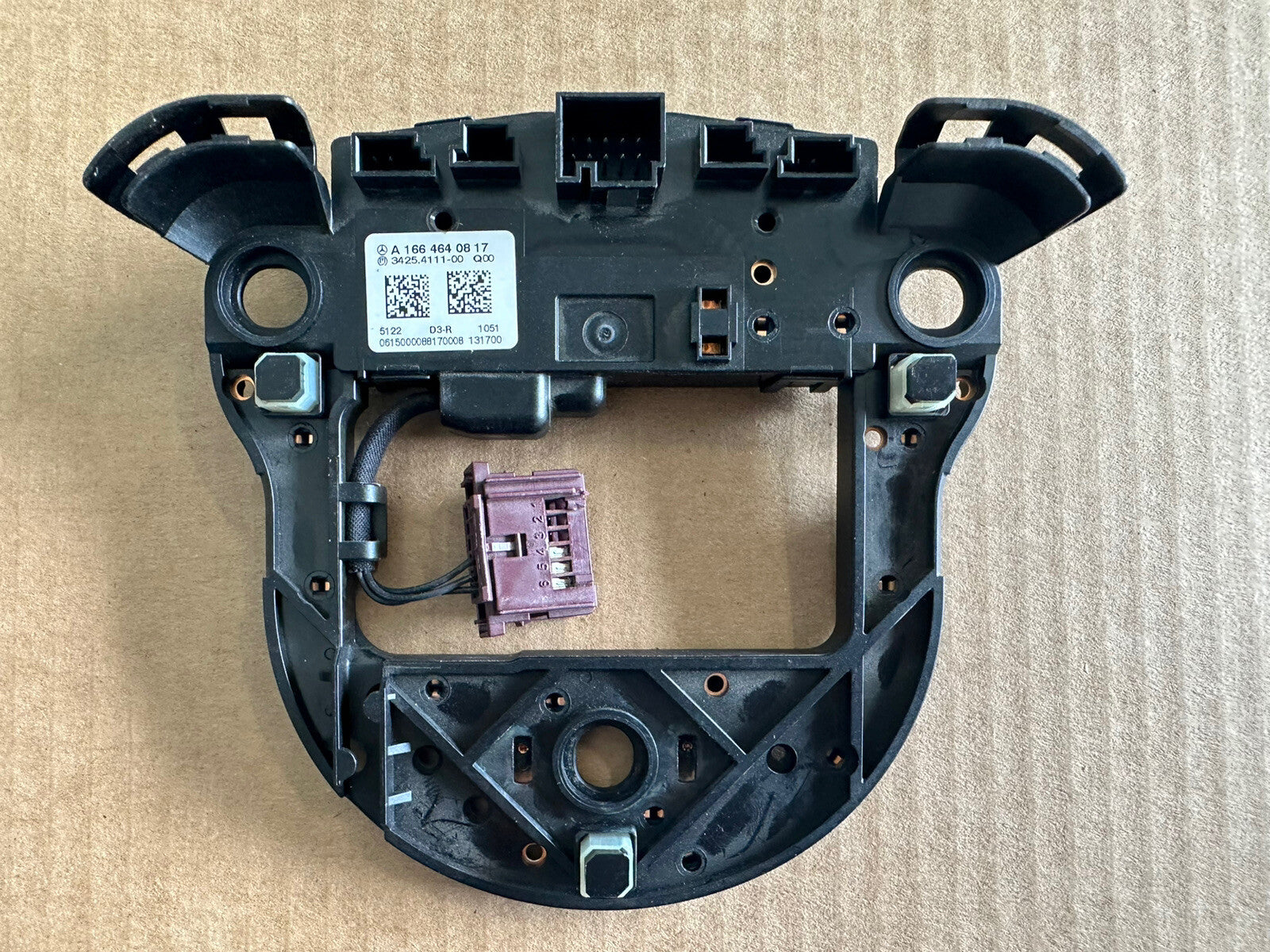 OEM MERCEDES A1664640817 G550 G63 G65 4X4 STEERING WHEEL CONTACT PLATE MODULE